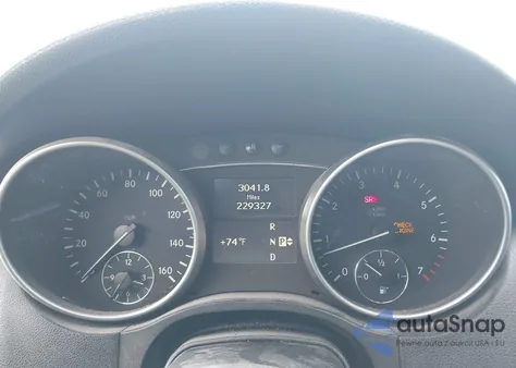 2009 Mercedes-Benz Ml 350 4Matic из США, поврежденный, VIN 4JGBB86E99A443416